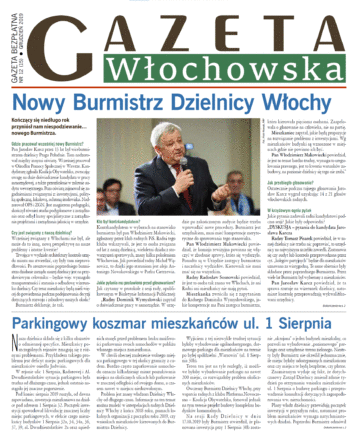 Tytułowa 358x445 - Gazeta Włochowska grudzień 2019